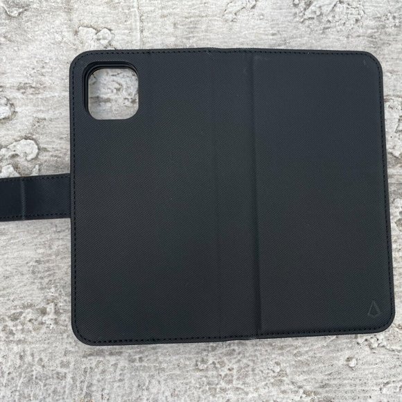 Switch iPhone 11 Pro Max Case Wallet Case Black Book Case LBT Car Vent Holder - Picture 5 of 12